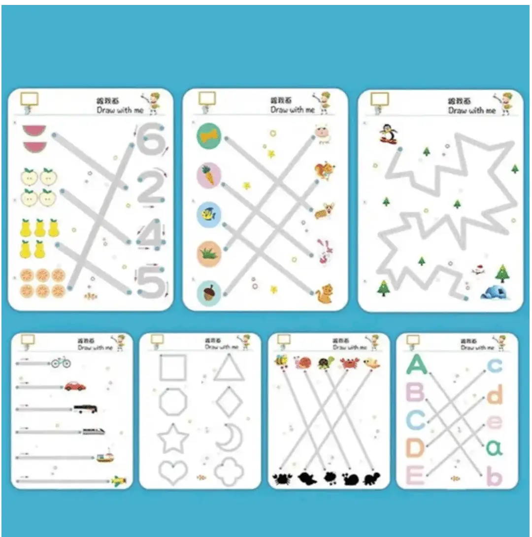 JUEGO DE TRAZOS PARA NIÑOS