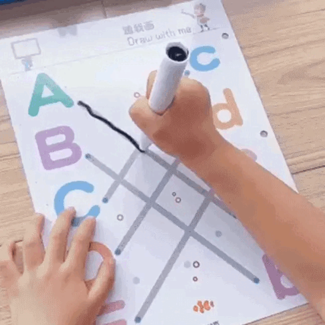 JUEGO DE TRAZOS PARA NIÑOS