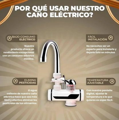 Grifo Eléctrico Calentador